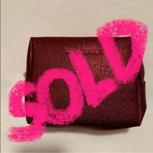 Morphe Red Cosmetics Bag